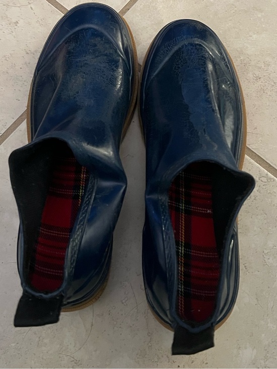 Midwest Other - Men's Navy Slip-On Rain Chelsea Shoes